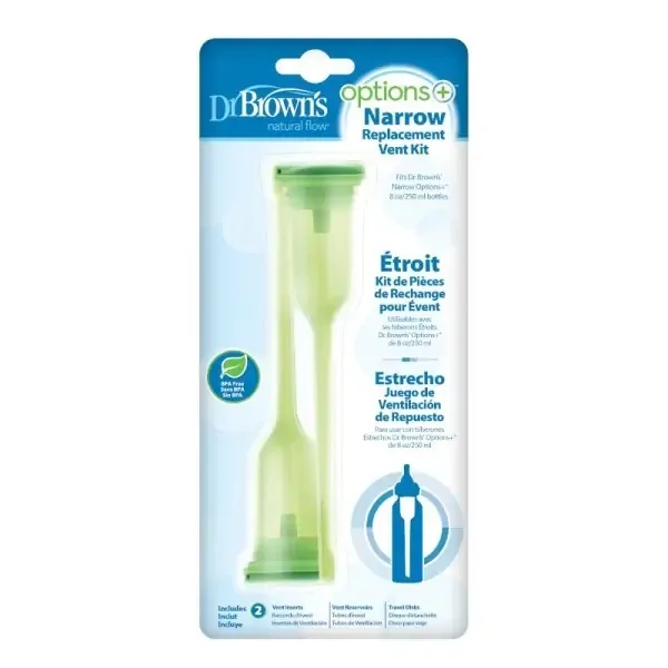 Rezerve pentru Sistem Ventilatie Biberon cu Gat Ingust, 270ml, 2buc, 203,Dr Browns — preț și oferte