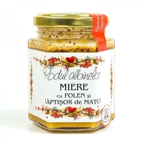 Miere Polen si Laptisor, 200g, Prisaca Transilvania