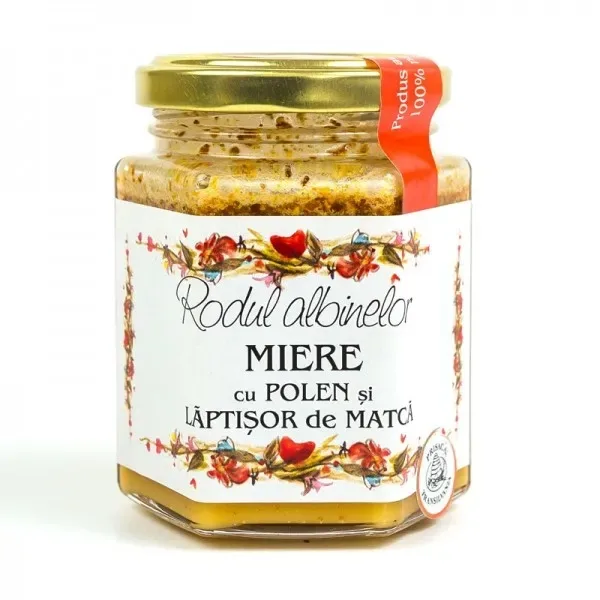 Miere Polen si Laptisor, 200g, Prisaca Transilvania — preț și oferte