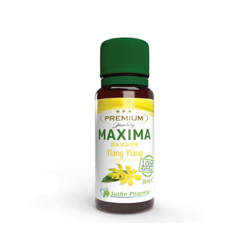 Ulei esential Maxima de Ylang-Ylang, 10ml, Justin Pharma — preț și oferte