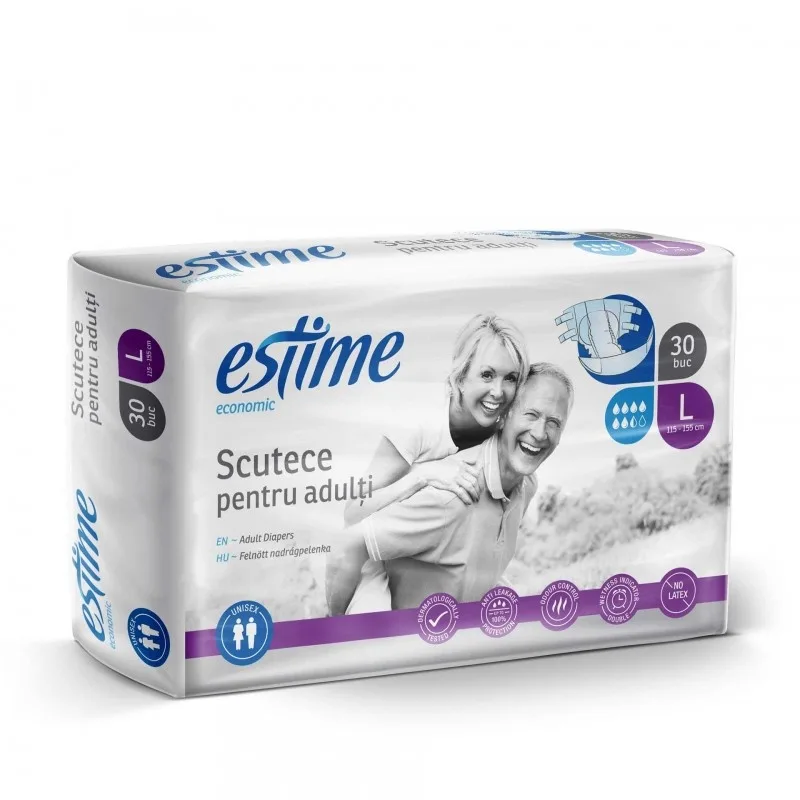 Scutece de adulti marimea L pachet economic, 30 bucati, Estime — preț și oferte
