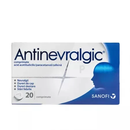 Antinevralgic P, 20 comprimate, Sanofi — preț și oferte