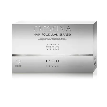 Tratament complet pentru stadii initiale de cadere si rarire a parului la femei Crescina Follicular Islands 1700, 10 + 10 fiole, Labo Labo Cosprophar Suisse — preț și oferte
