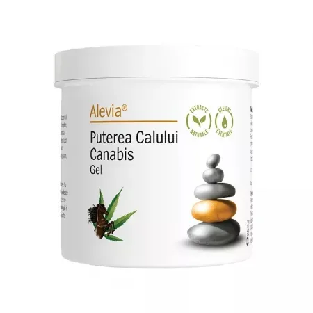 Gel puterea calului si canabis, 250g, Alevia — preț și oferte