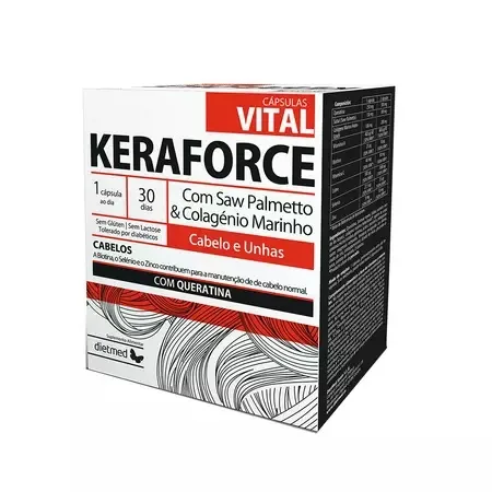 Keraforce Vital, 30 capsule, Dietmed — preț și oferte