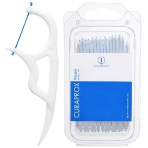 Scobitoare cu ata dentara, 30 bucati, Curaprox