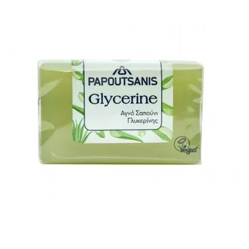 Sapun din glicerina cu parfum de aloe, 125g, Papoutsanis — preț și oferte