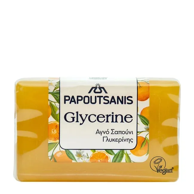 Sapun din glicerina cu parfum de portocale, 125g, Papoutsanis — preț și oferte