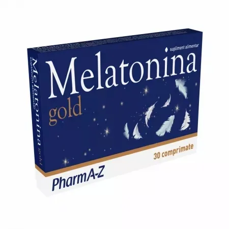 Melatonina Gold 5mg, 30 comprimate, PharmA-Z — preț și oferte