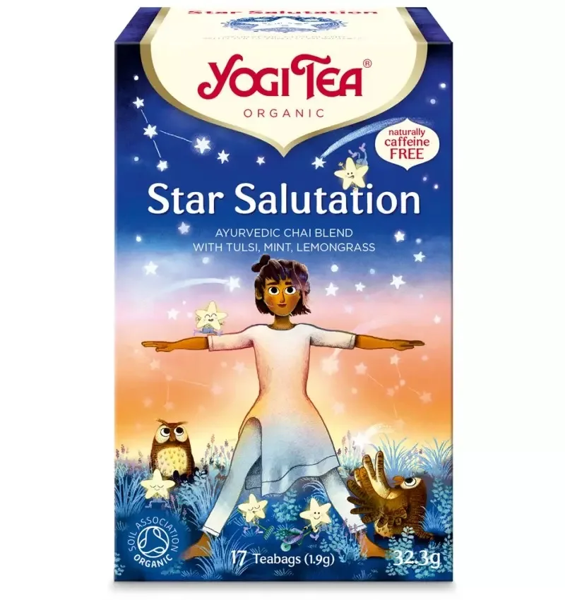 Ceai bio Star Salutation, 17 plicuri, Yogi Tea — preț și oferte