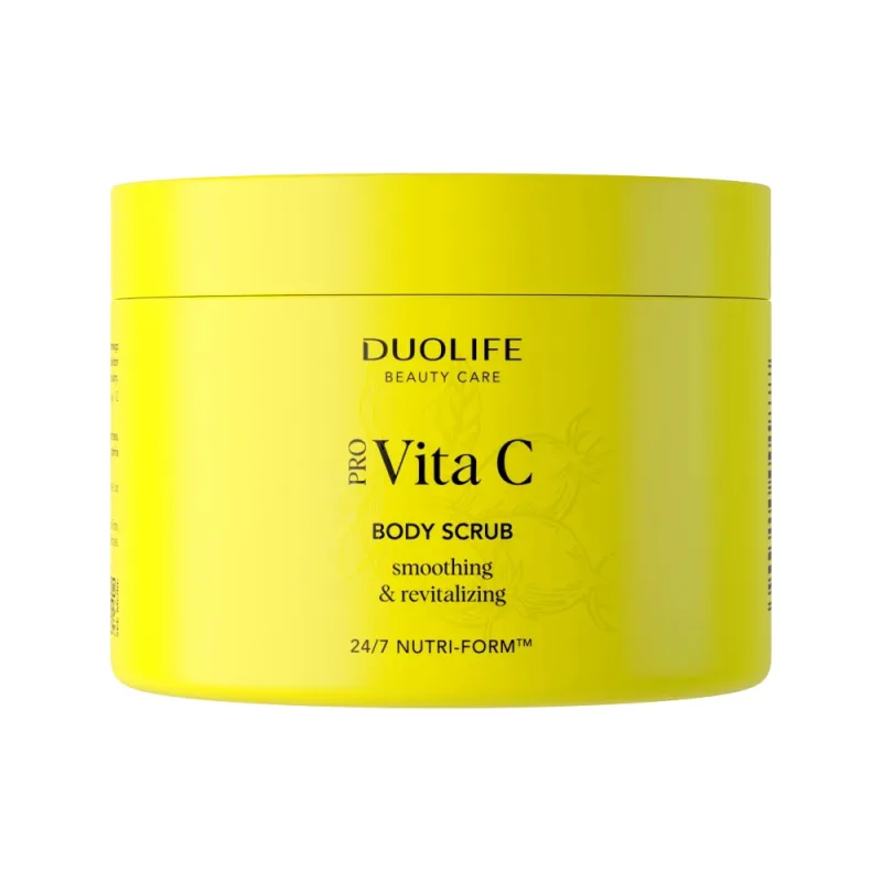 ProVita C Body Scrub Smoothing & Revitalizing, 200ml, Duolife — preț și oferte