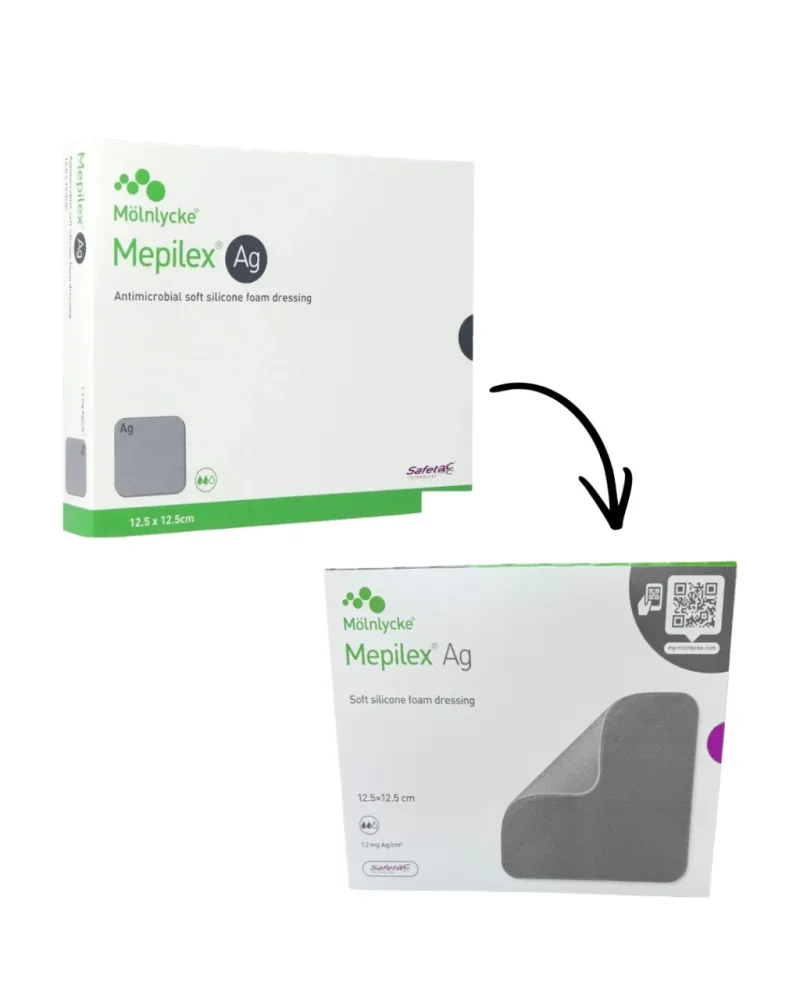Mepilex Ag pansament 12.5 x 12.5cm, 1 bucata, Molnlycke — preț și oferte