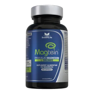 Magtein® Magneziu L-Treonat Premium, 670 mg, 90 capsule vegane, Boost4Life