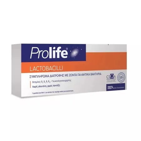 Prolife Lactobacili, 8ml, 7 flacoane, Zeta Farmaceutici — preț și oferte