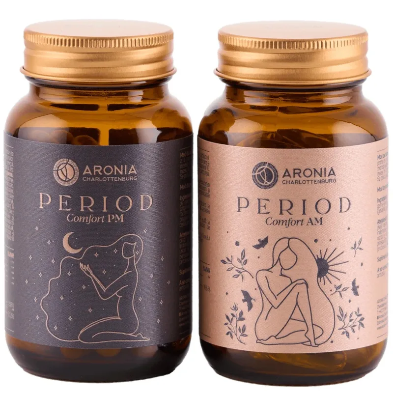Period Comfort AM/PM, 60 + 60 capsule, Aronia Charlottenburg — preț și oferte
