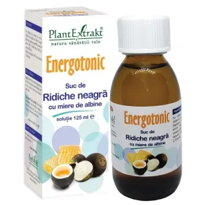 Suc de ridiche neagra cu miere de albine, 125ml, PlantExtrakt
