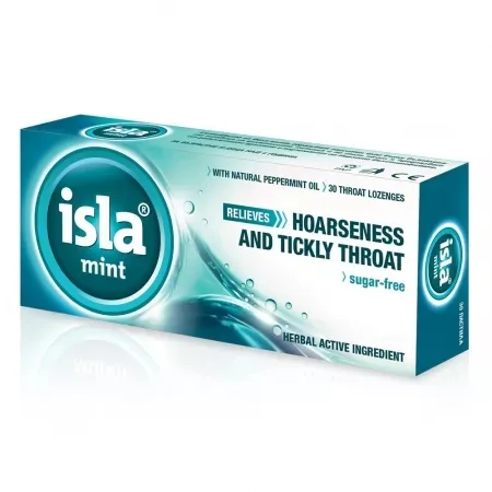 Isla Mint, 30 tablete de supt, Salveo — preț și oferte