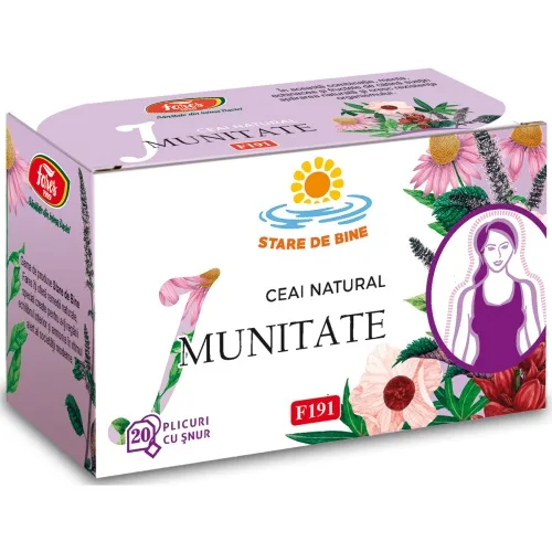 Ceai Imunitate, F191, 20 plicuri, Fares — preț și oferte