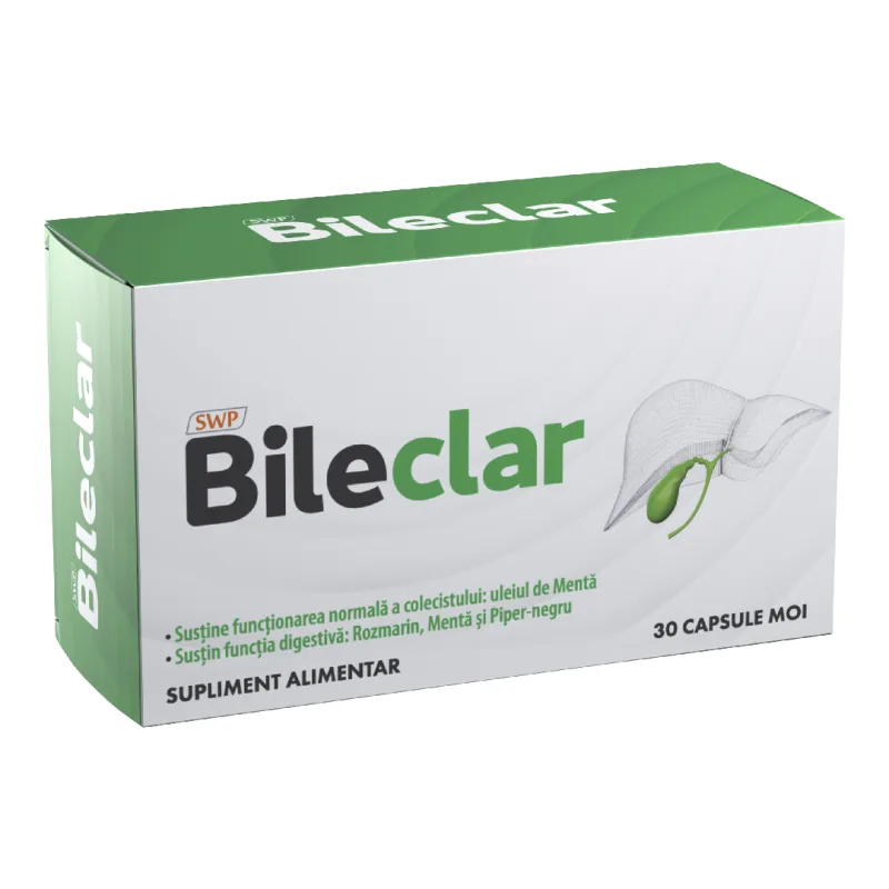 Bileclar, 30 capsule, Sun Wave Pharma — preț și oferte