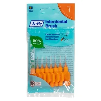 TePe Periute interdentare 0,45mm/nr1 portocaliu x 8bc — preț și oferte