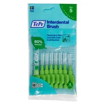 TePe Periute interdentare 0,8mm/nr5 verde x 8bc — preț și oferte