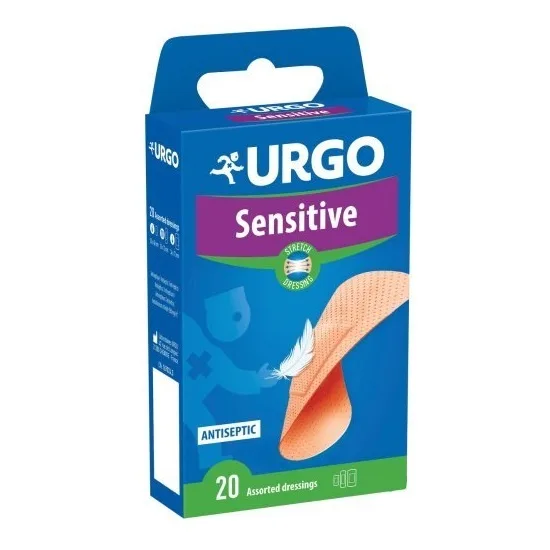 Plasturi Sensitive Stretch, 20 bucati, Urgo — preț și oferte