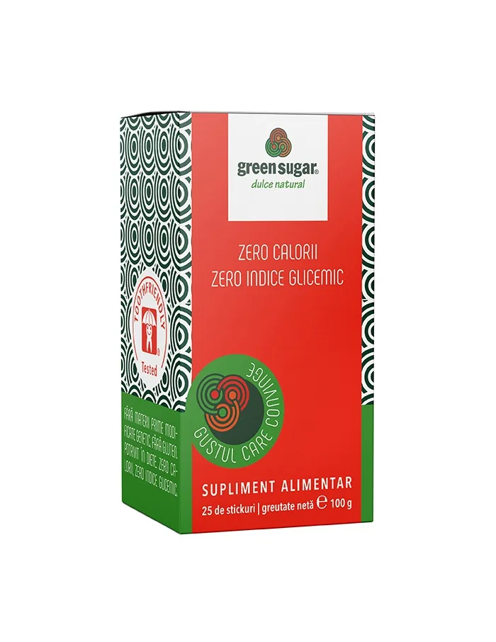 Green sugar x 25 plicuri , Remedia Laboratoarele Remedia — preț și oferte