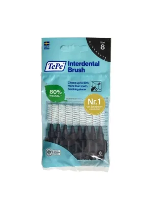 TePe Periute interdentare 1,5mm/nr8 negru x 8bc