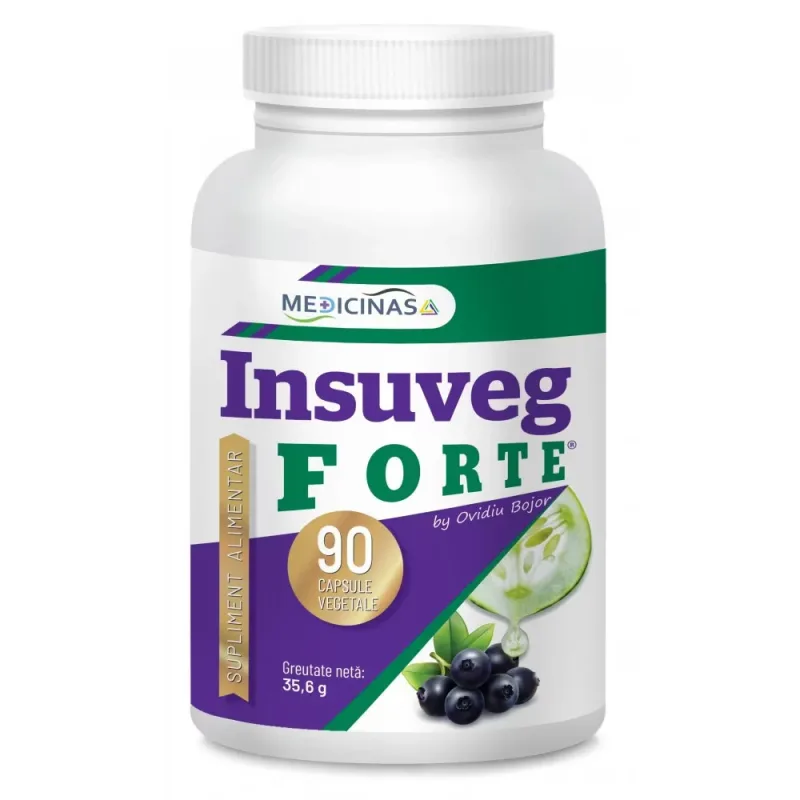 Insuveg Forte, 90 capsule, Medicinas — preț și oferte