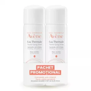 Pachet Apa termala spray, 50ml, 2 bucati, Avene
