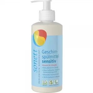 Detergent neutru eco de vase pentru spalare manuala, 300ml, Sonett