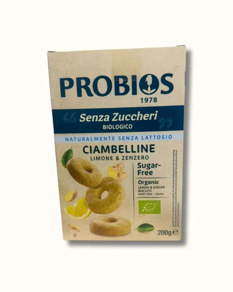 Biscuiti cu lamaie si ghimbir fara zahar 200g, Diet Food — preț și oferte