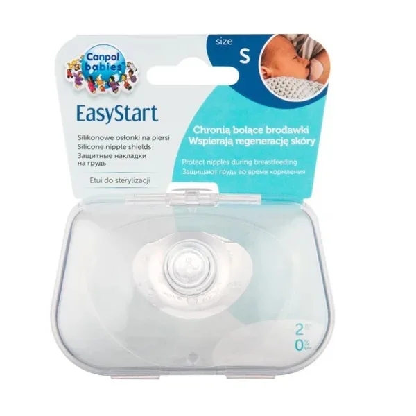 Protector pentru mamelon EasyStart S, 2 bucati, 18/602, Canpol CANPOL BABIES — preț și oferte