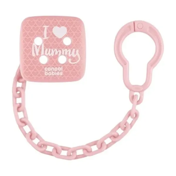 Lant suzeta I Love Mummy, 0L+, 2/434, Canpol CANPOL BABIES — preț și oferte