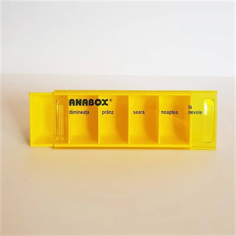 Anabox, Organizator medicamente pe ore 3F PLANTAMED — preț și oferte
