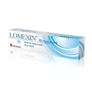 Lomexin crema 20mg/g, 30g, Recordati
