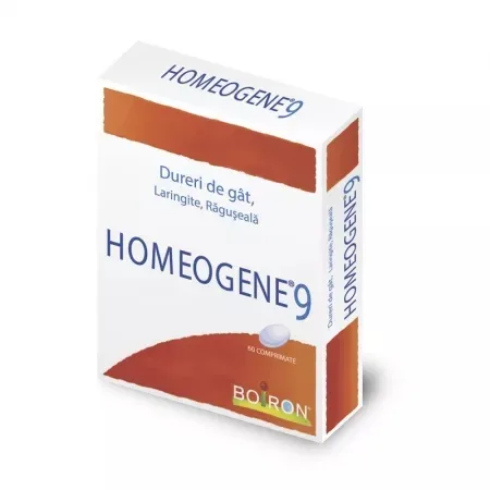 Homeogene 9, 60 comprimate, Boiron Laboratoires Boiron — preț și oferte