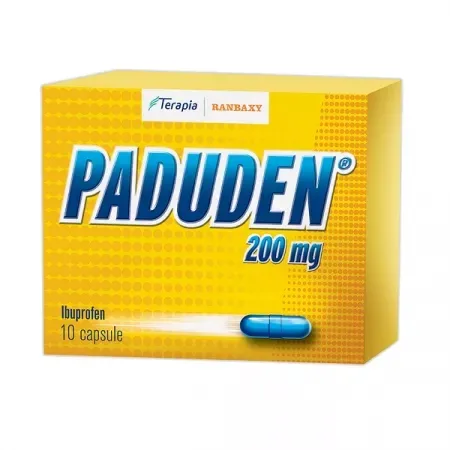 Paduden 200mg, 10 capsule, Terapia TERAPIA SA CLUJ — preț și oferte