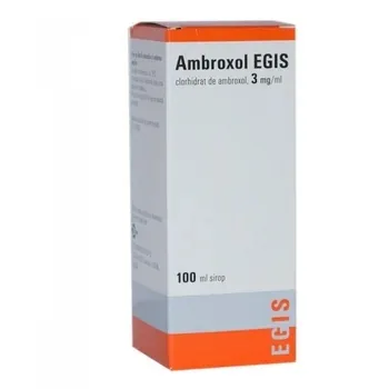 Sirop Ambroxol 0,3%, 100ml, Egis EGIS PHARMACEUTICALS — preț și oferte