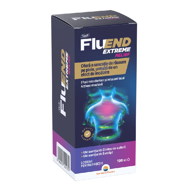 Lotiune pentru frectie Fluend Extreme Relief, 100 ml, Sun Wave Pharma — preț și oferte