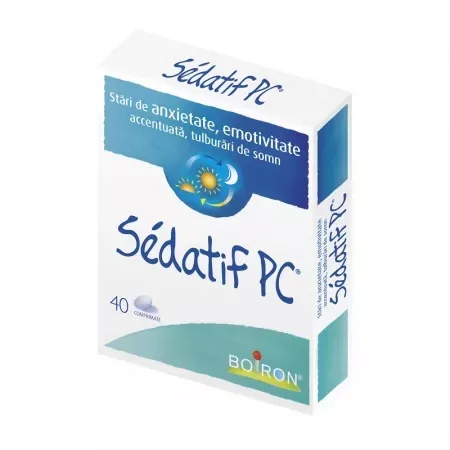 Sedatif PC, 40 comprimate, Boiron Laboratoires Boiron — preț și oferte