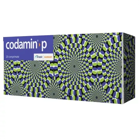 Codamin P, 20 comprimate, Terapia TERAPIA SA CLUJ — preț și oferte