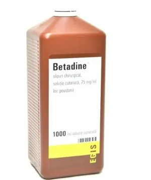 Betadine sapun chirurgical 75mg/ml, 1000ml, Egis