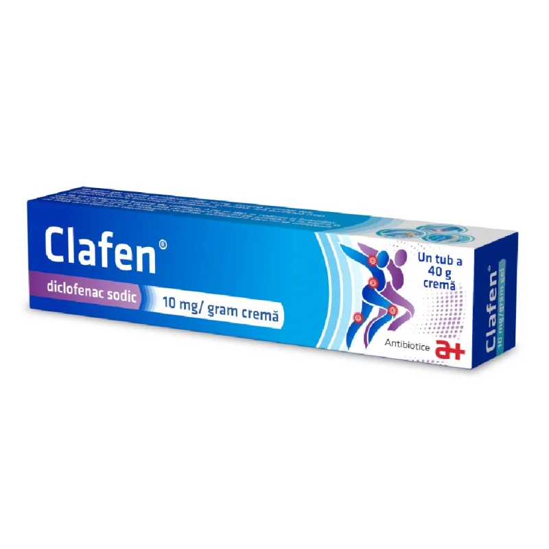Clafen 1% crema, 40g, Antibiotice Iasi ANTIBIOTICE SA — preț și oferte