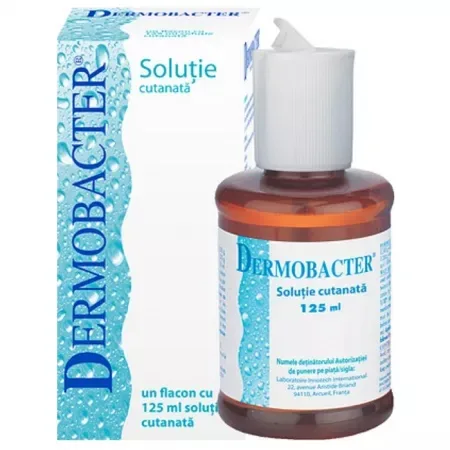 Dermobacter solutie cutanata, 125ml, Innotech — preț și oferte