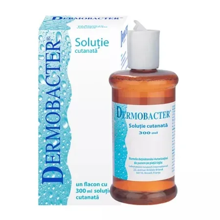 Dermobacter solutie cutanata 5mg/2mg/ml, 300ml, Innotech — preț și oferte