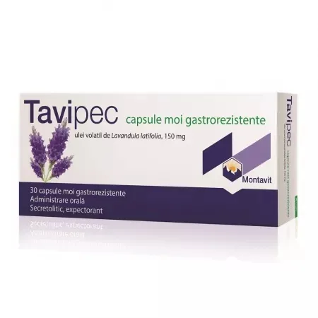 Tavipec 150mg, 30 capsule moi, Montavit — preț și oferte