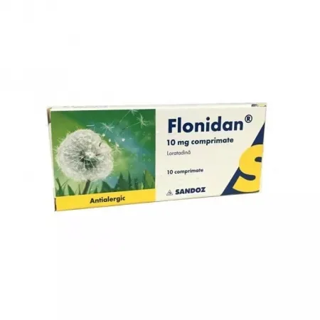 Flonidan 10mg, 10 comprimate, Sandoz — preț și oferte