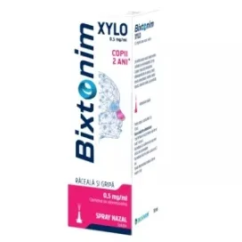 Bixtonim Xylo 0,5% spray nazal, 10ml, Biofarm — preț și oferte