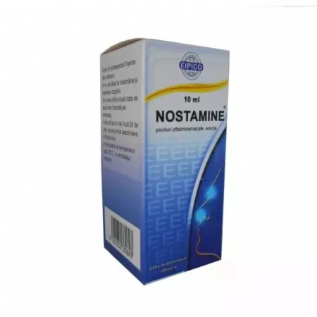 Nostamine picaturi oftalmice/nazale soluţie 0,5mg/ml + 0,5mg/ml, 10ml, Eipico Med — preț și oferte